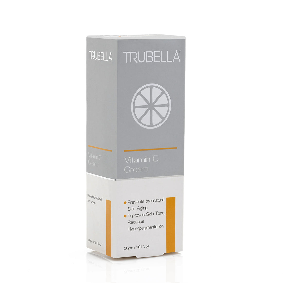 Trubella Vitamin C Cream is a non-greasy and bioactive formula that visibly brightens the skin and boosts collagen production.
