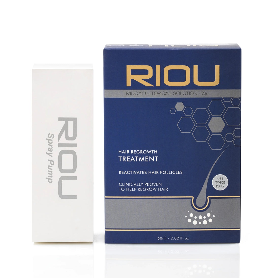 RIOU Minoxidil Hair Regrowth Solution for Hair Loss and Thinning in Pakistan