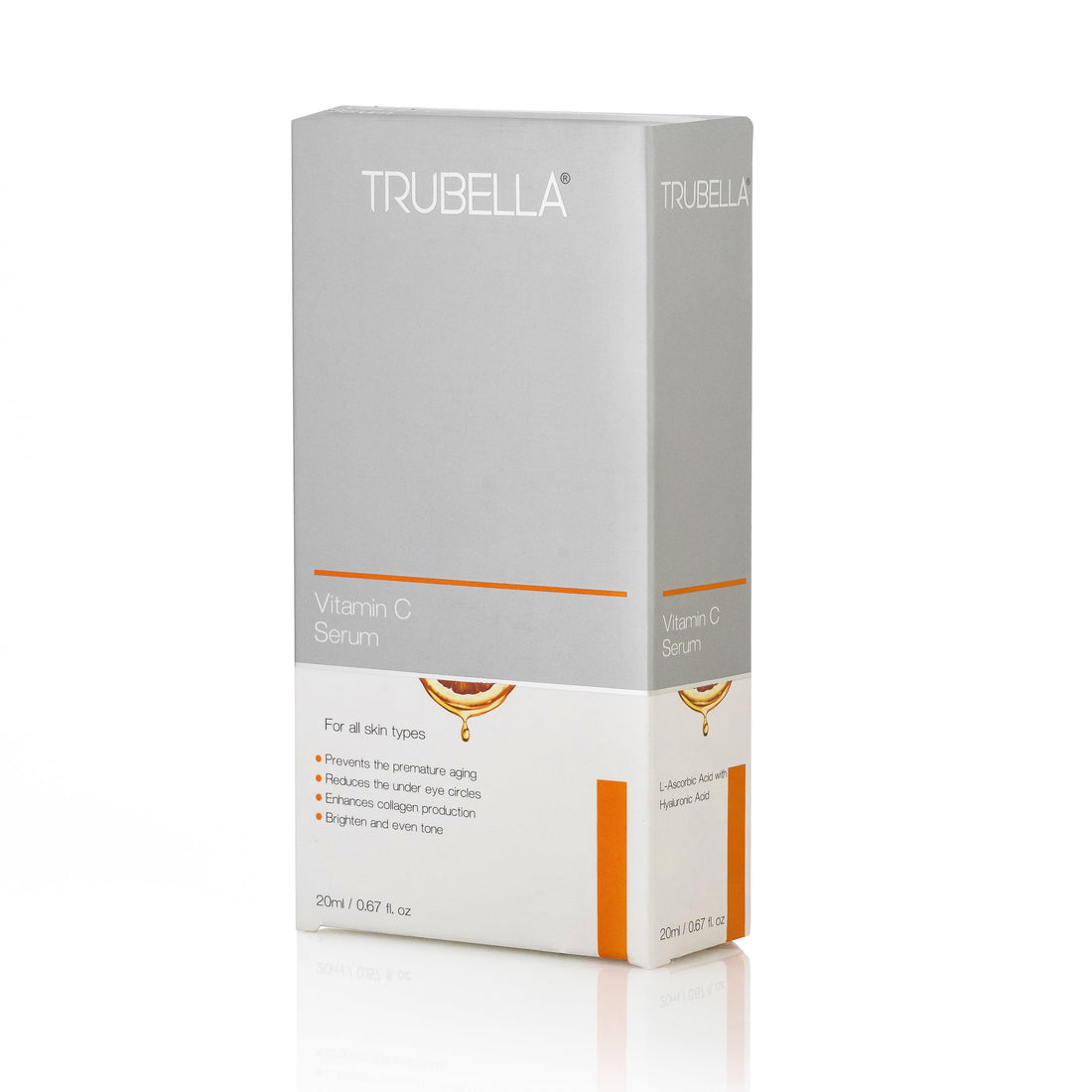 Trubella Vitamin C Serum - Brightens Skin & Reduces Dark Spots | Anti-Aging and Collagen Boost
